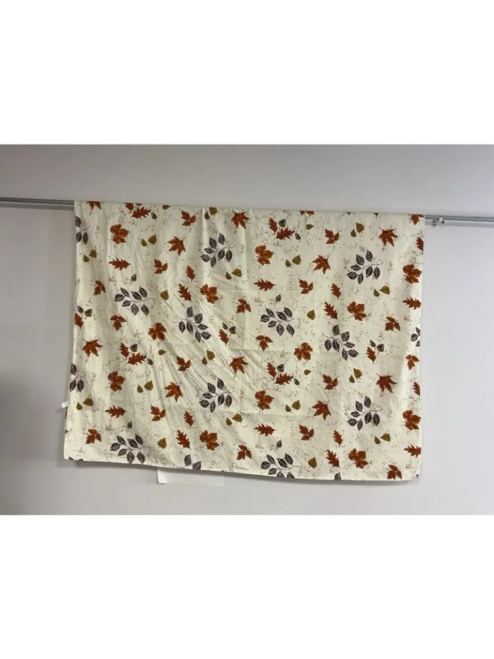Large Fall Foliage Tablecloth Floral Brown Leaves